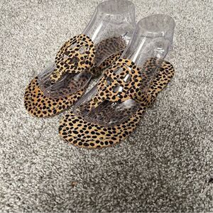 New Everglades Lulu 2 spotted cheetah sandal